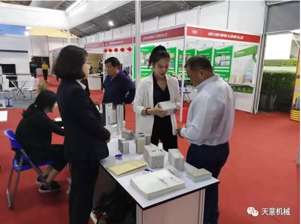 陽(yáng)春三月，天意機(jī)械亮相2019年越南河內(nèi)建材展